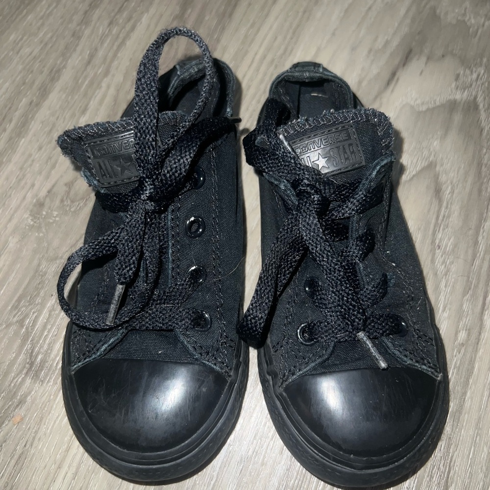 Converse Kids Black Sneakers